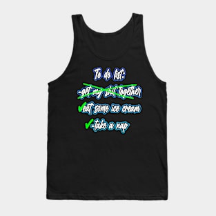 To Do List Tank Top